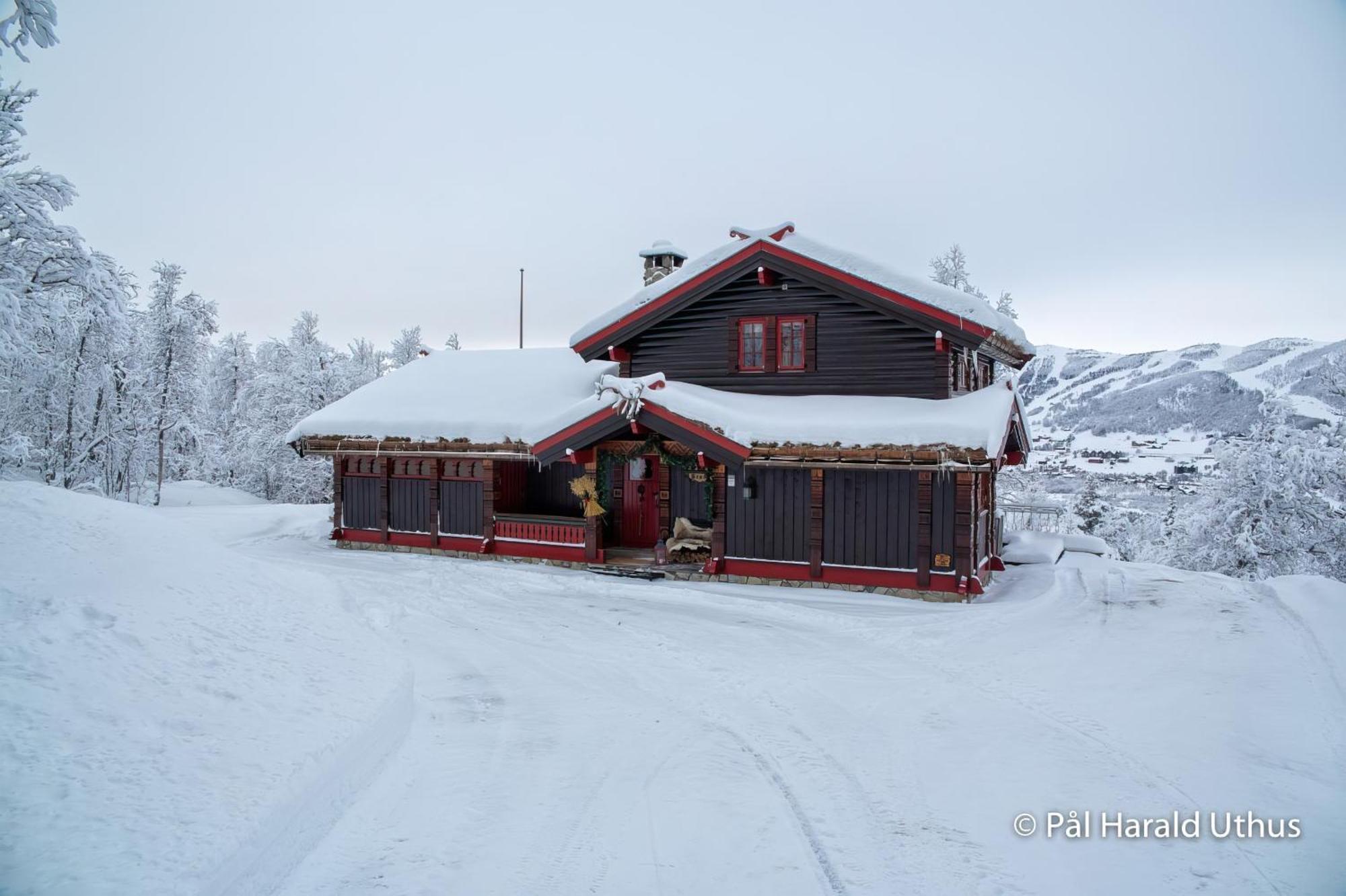 Large Cabin With Spectacular Views In Geilo Villa Екстериор снимка