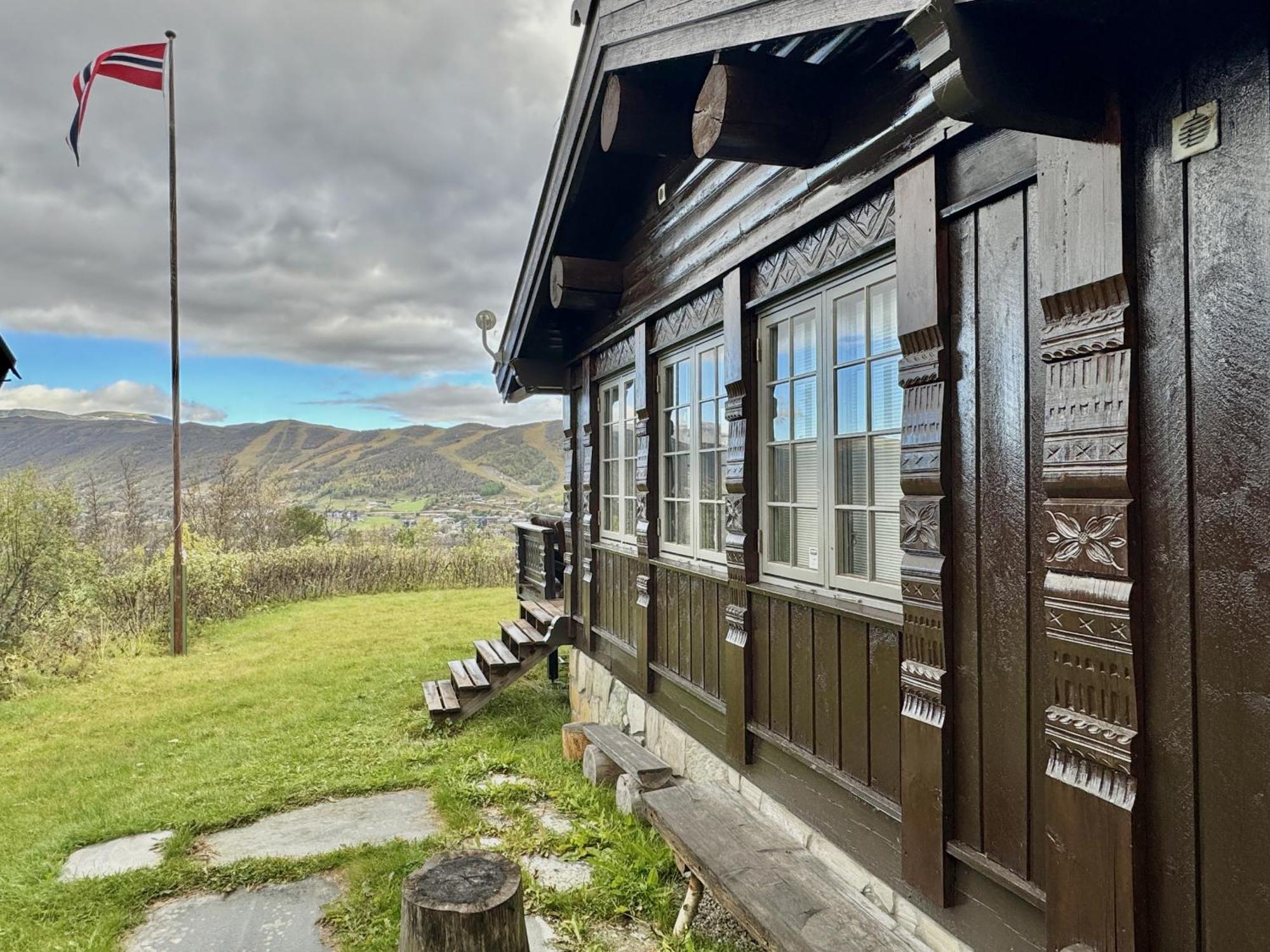 Large Cabin With Spectacular Views In Geilo Villa Екстериор снимка