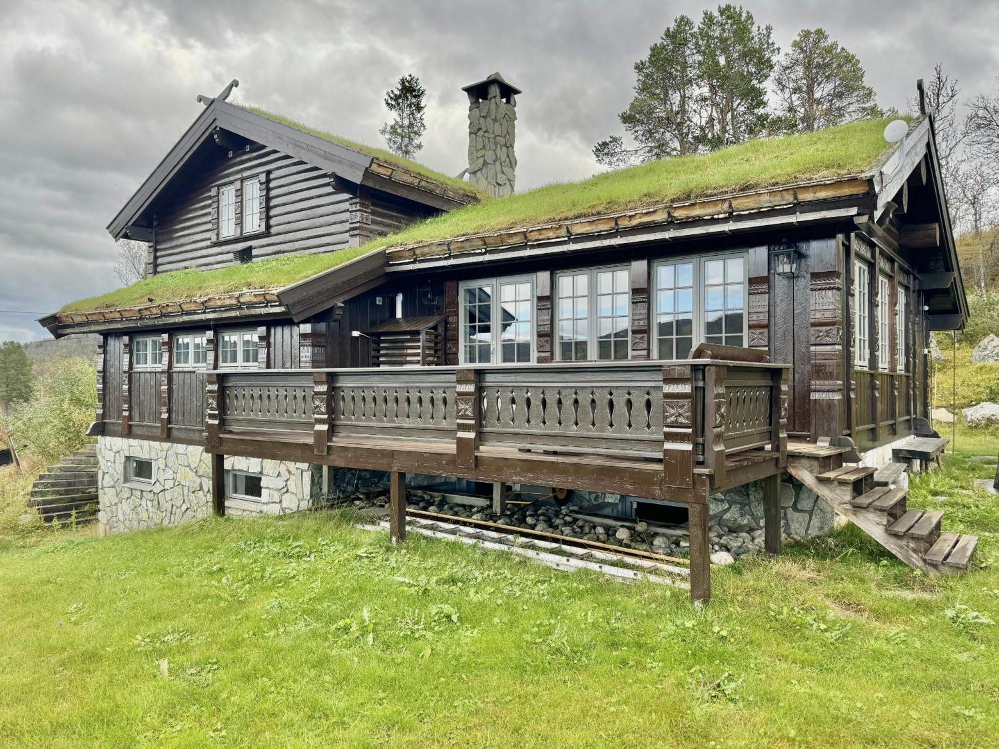 Large Cabin With Spectacular Views In Geilo Villa Екстериор снимка