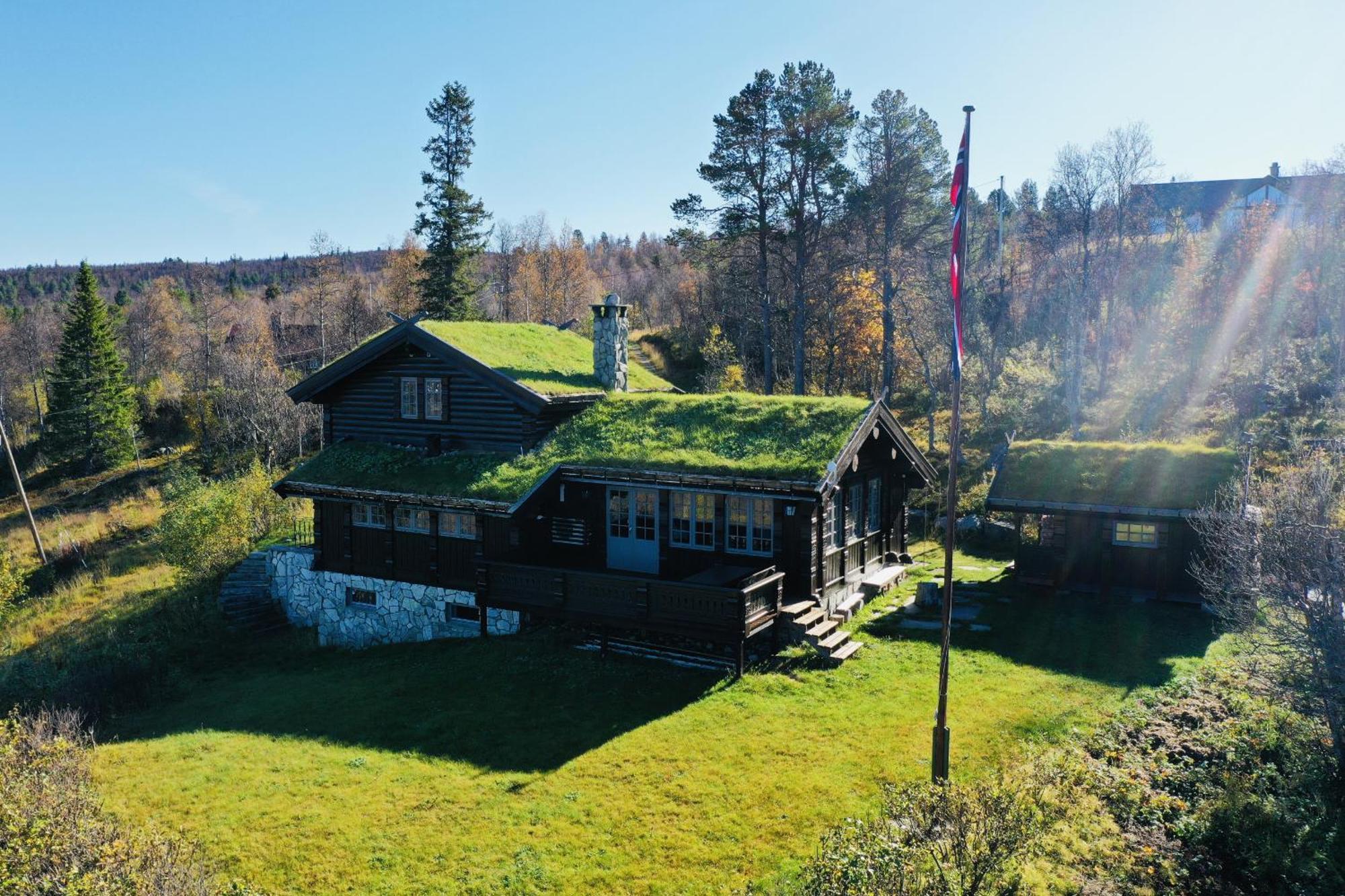 Large Cabin With Spectacular Views In Geilo Villa Екстериор снимка