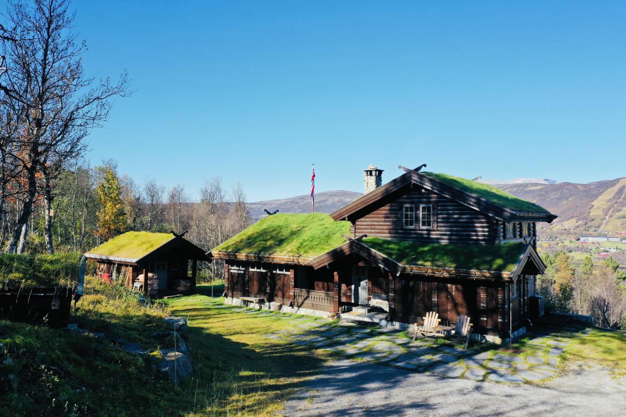 Large Cabin With Spectacular Views In Geilo Villa Екстериор снимка